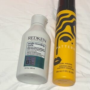 Redken Conditioner and Pattern Curl Mousse Set